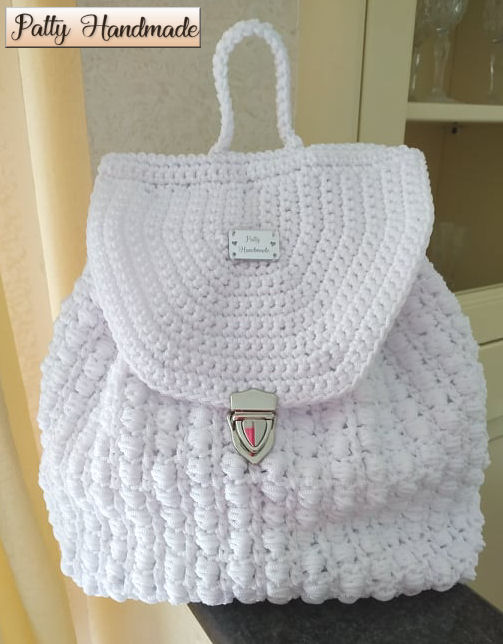 Zaino on sale fettuccia uncinetto