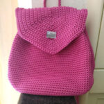 Zainetto basic in cordino color orchidea