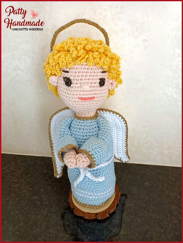 PRESEPE AMIGURUMI: Angioletto